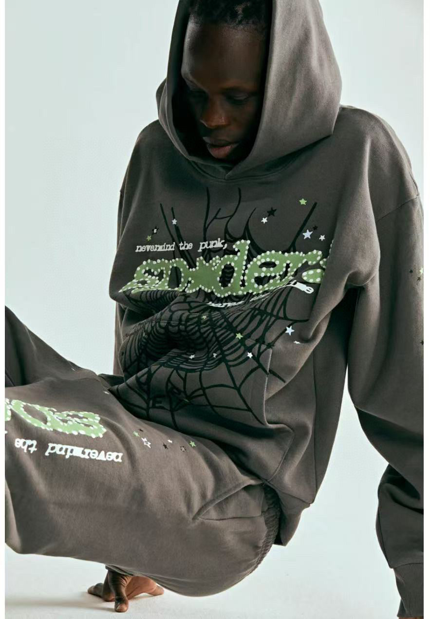 Grauer Hoodie