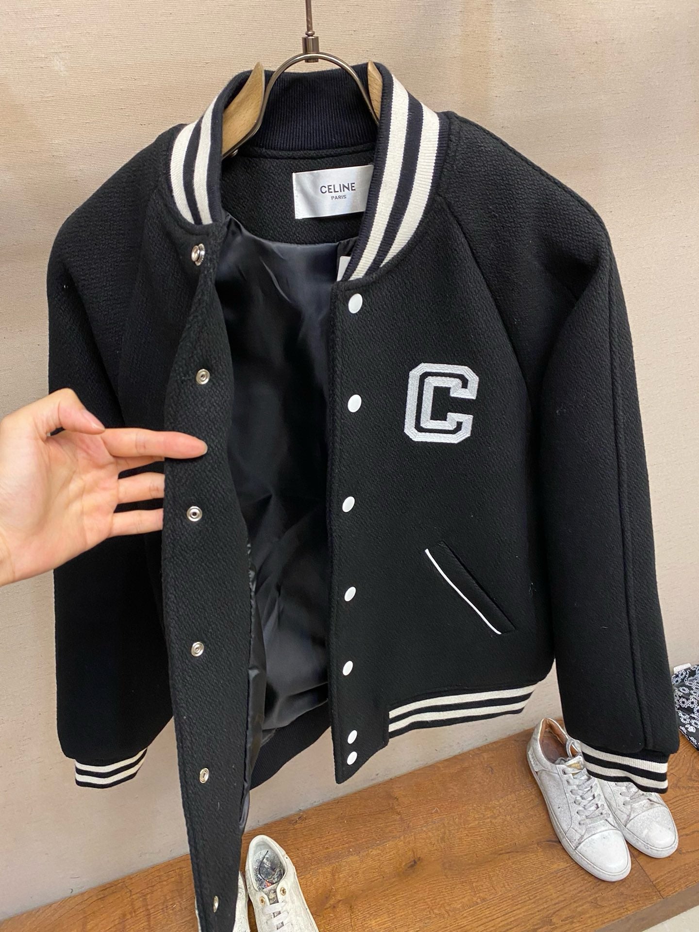 Black white Jacket - FashionHype.xyz