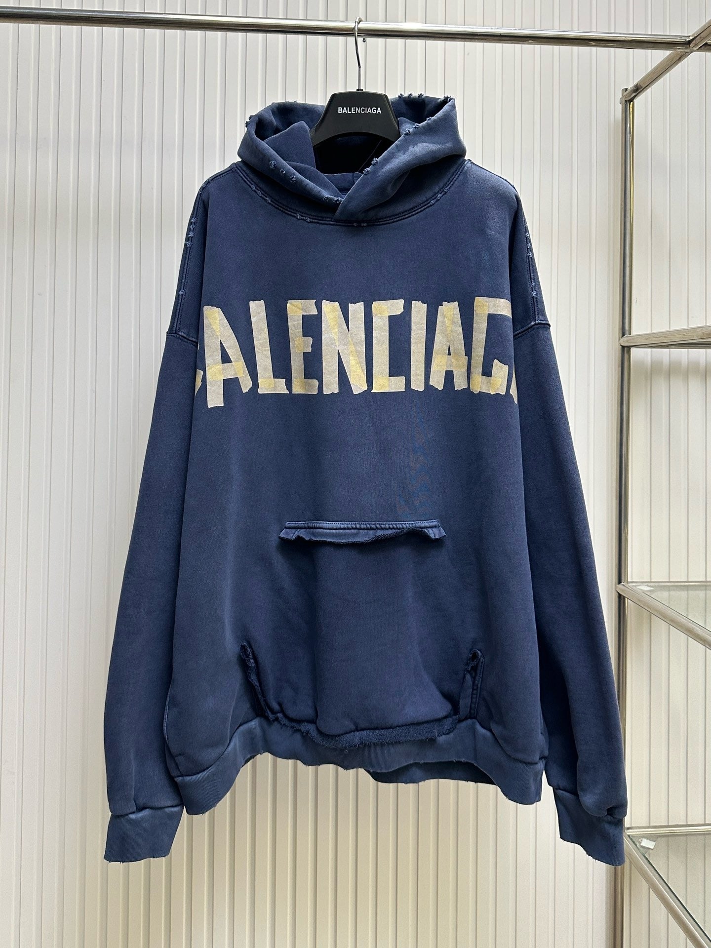 Red and Blue Hoodie - FashionHype.xyz