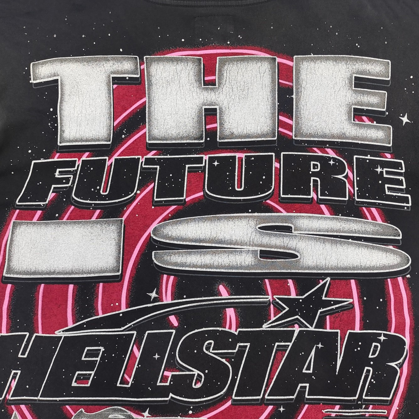 Dunkelschwarzes T-Shirt