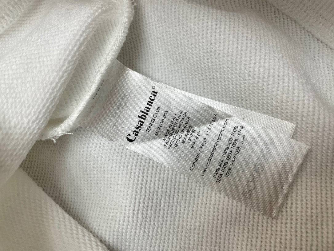 سويت شيرت أبيض ورمادي