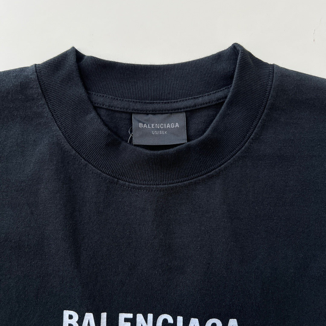 Schwarzes T-Shirt - Größe M