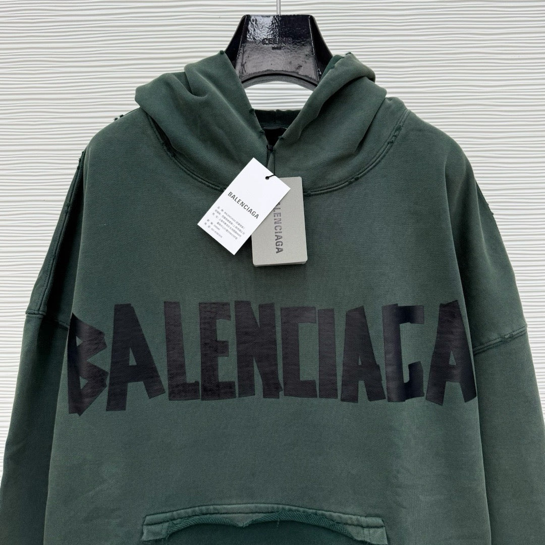 Grüner Hoodie