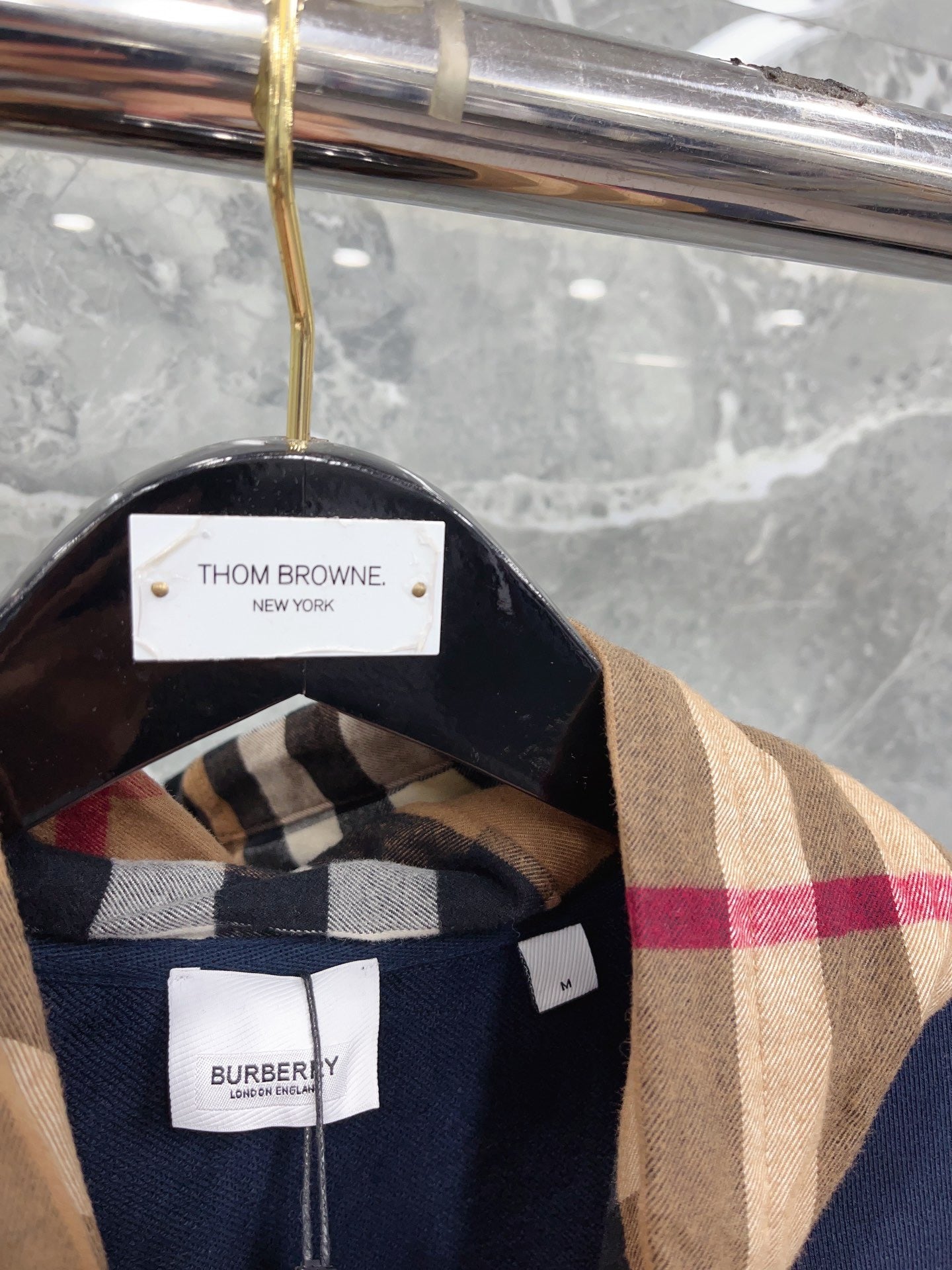 Black, Dark blue, Grey and Khaki Hoodie - FashionHype.xyz