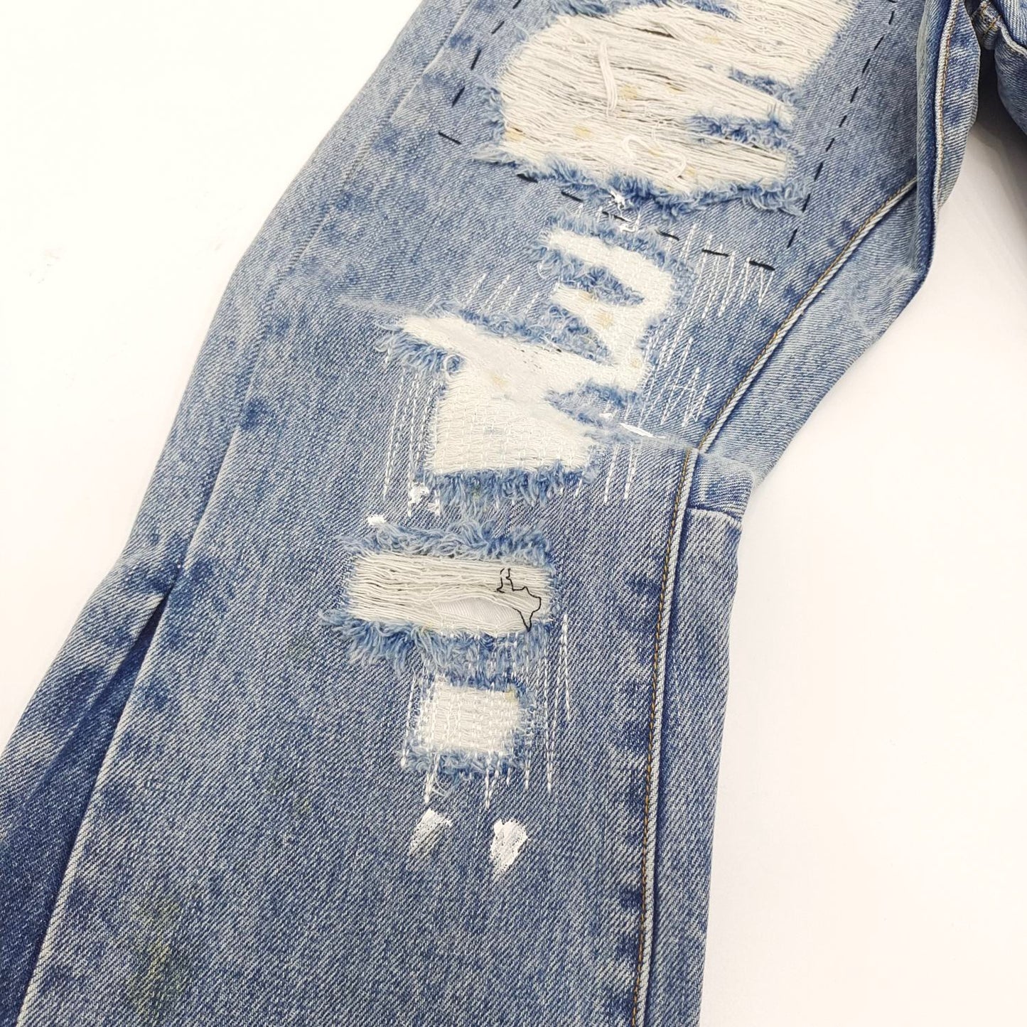 Graublaue Hose