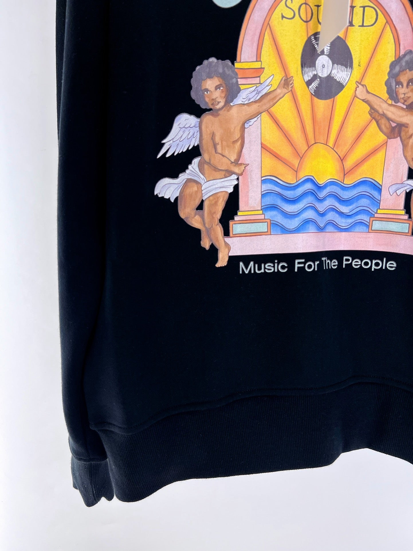 Black and White Sweatshirt - FashionHype.xyz