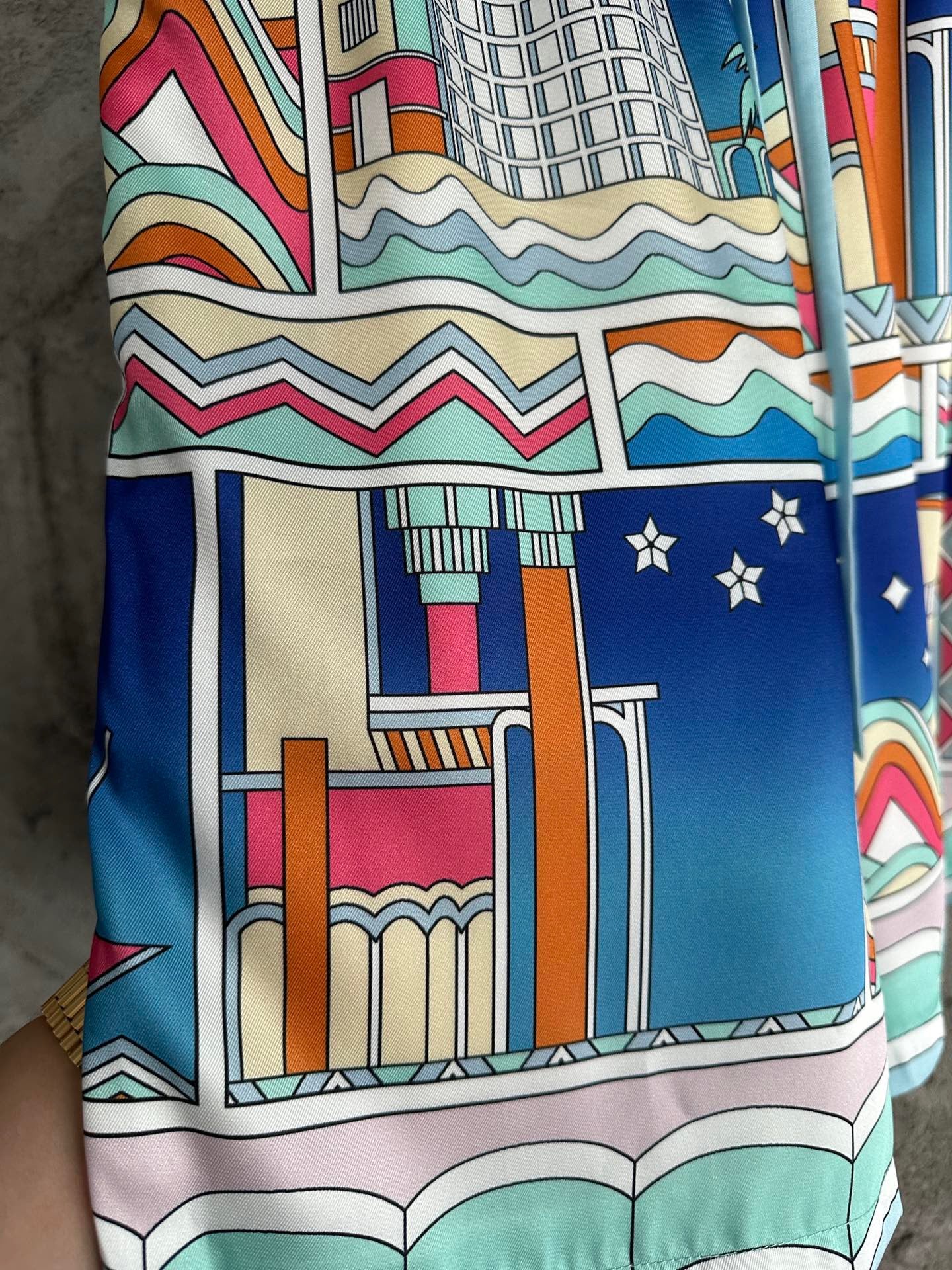 Mehrfarbige Shorts