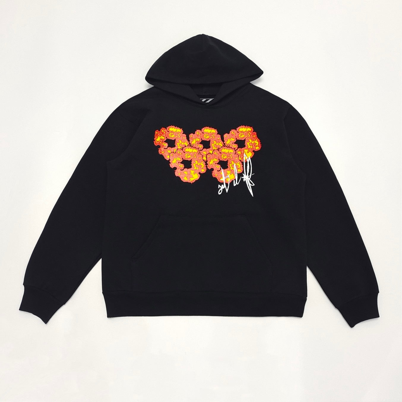 Schwarzer Hoodie