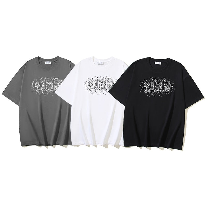 Black,White and Grey T-shirt - FashionHype.xyz