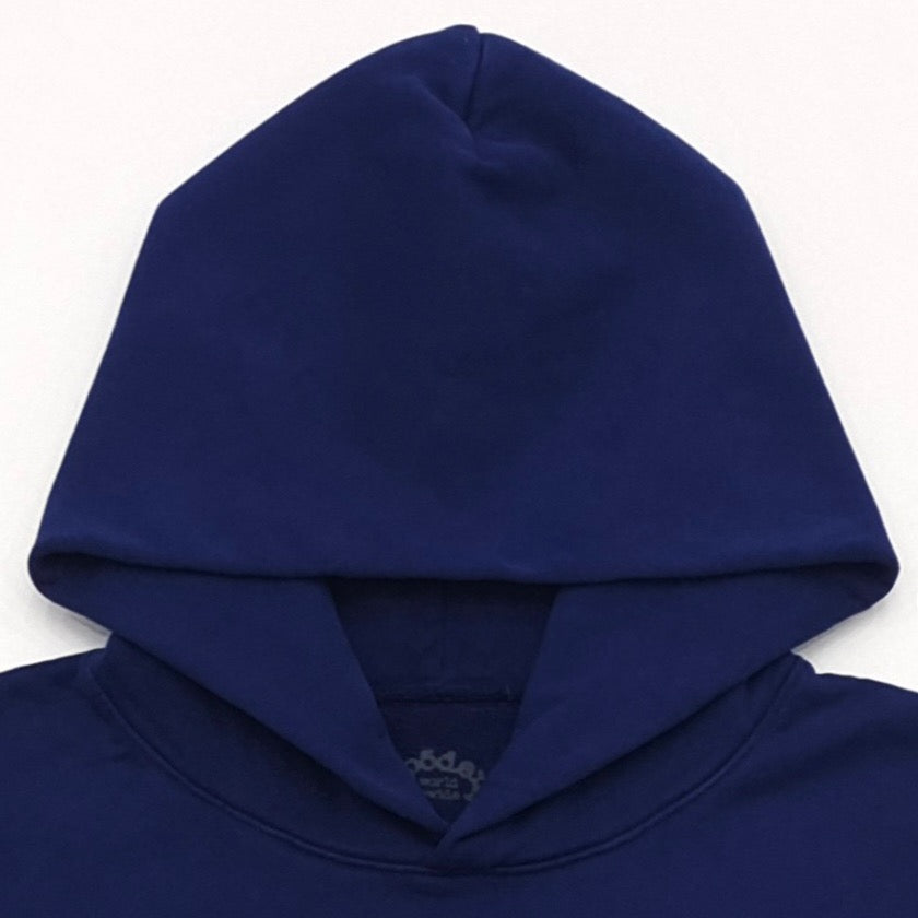 Blauer Hoodie
