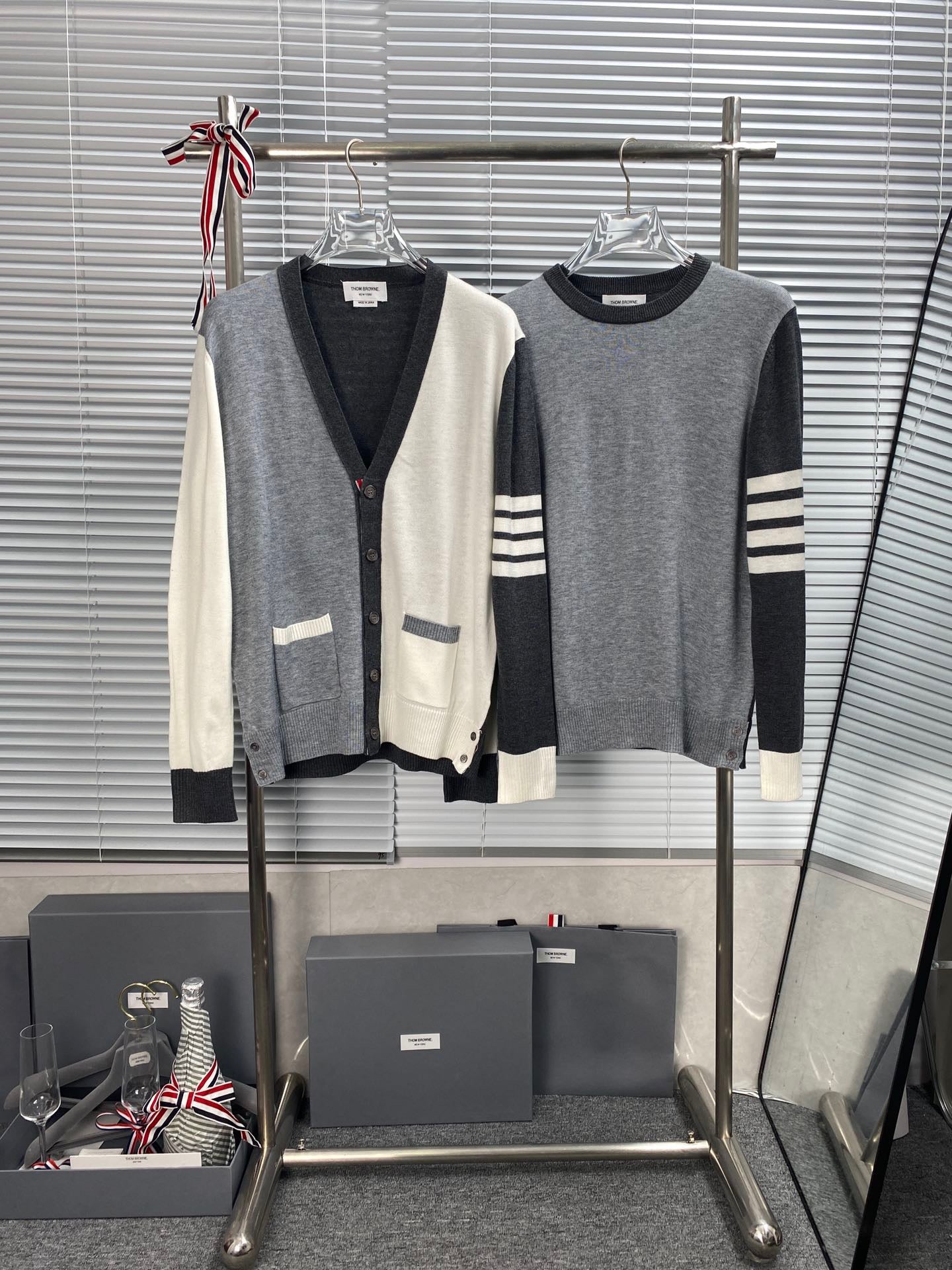 Mehrfarbige Jacke