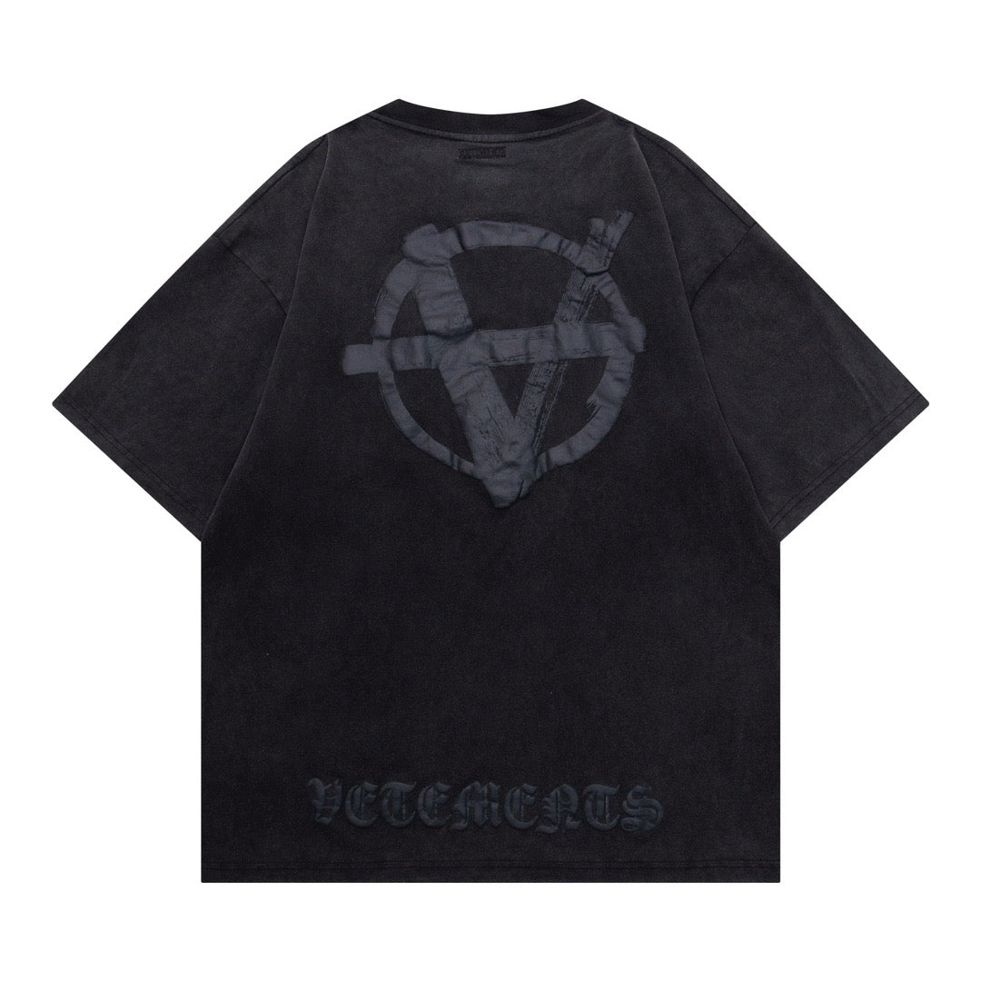 Black and Gray T-Shirt - FashionHype.xyz