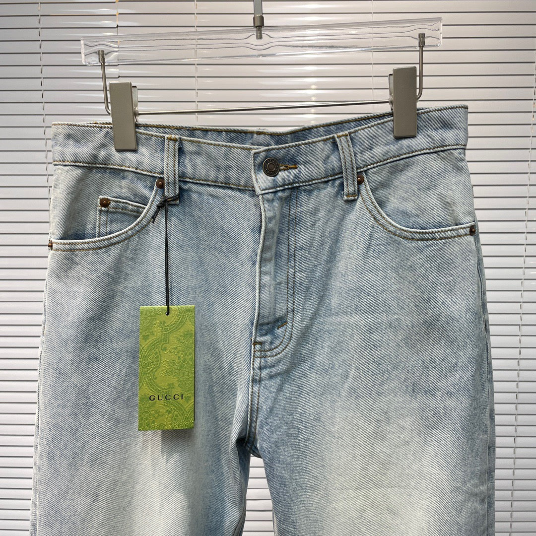 Grey blue Pant - FashionHype.xyz
