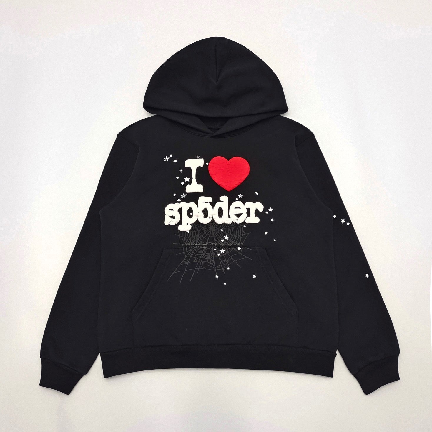 Schwarzer Hoodie