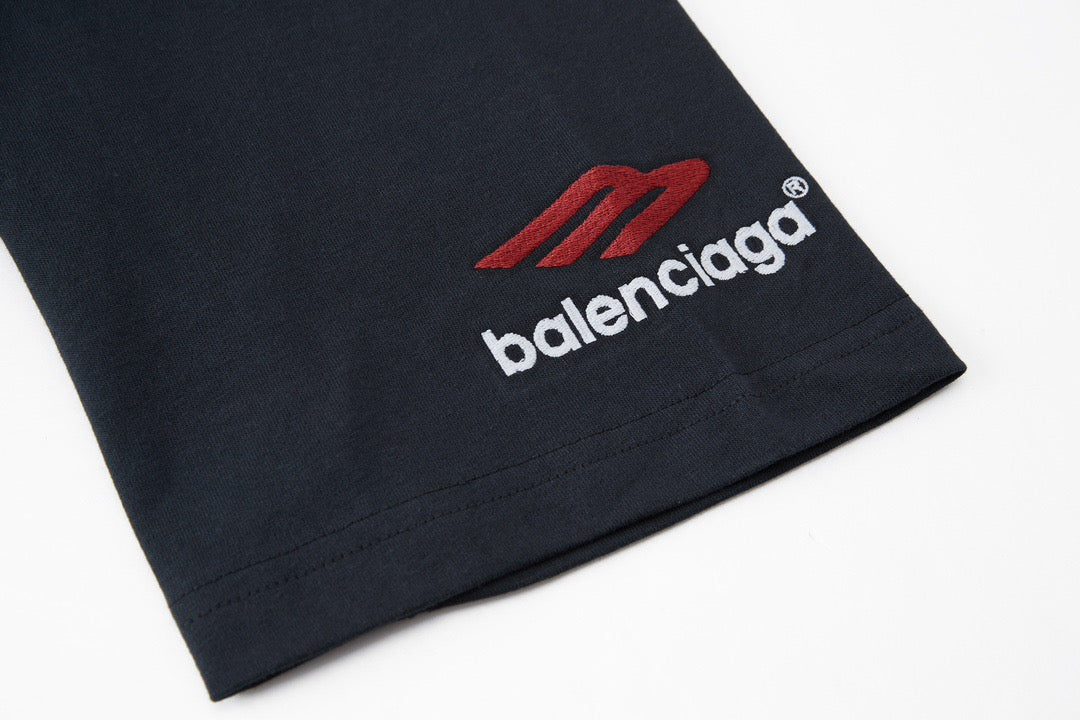 Dark blue and White T-shirt - FashionHype.xyz