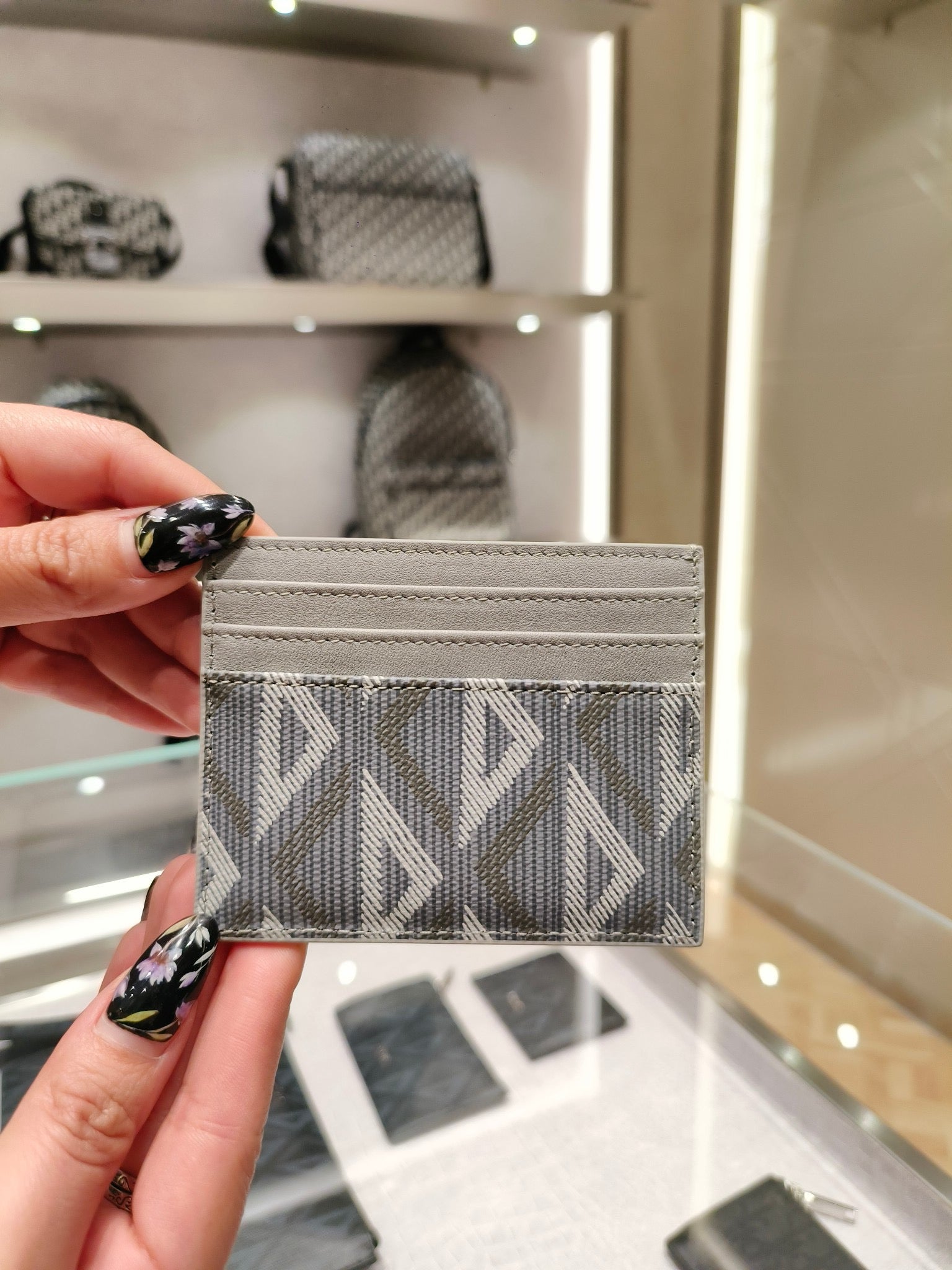 Grey and Brown grey Wallet - FashionHype.xyz
