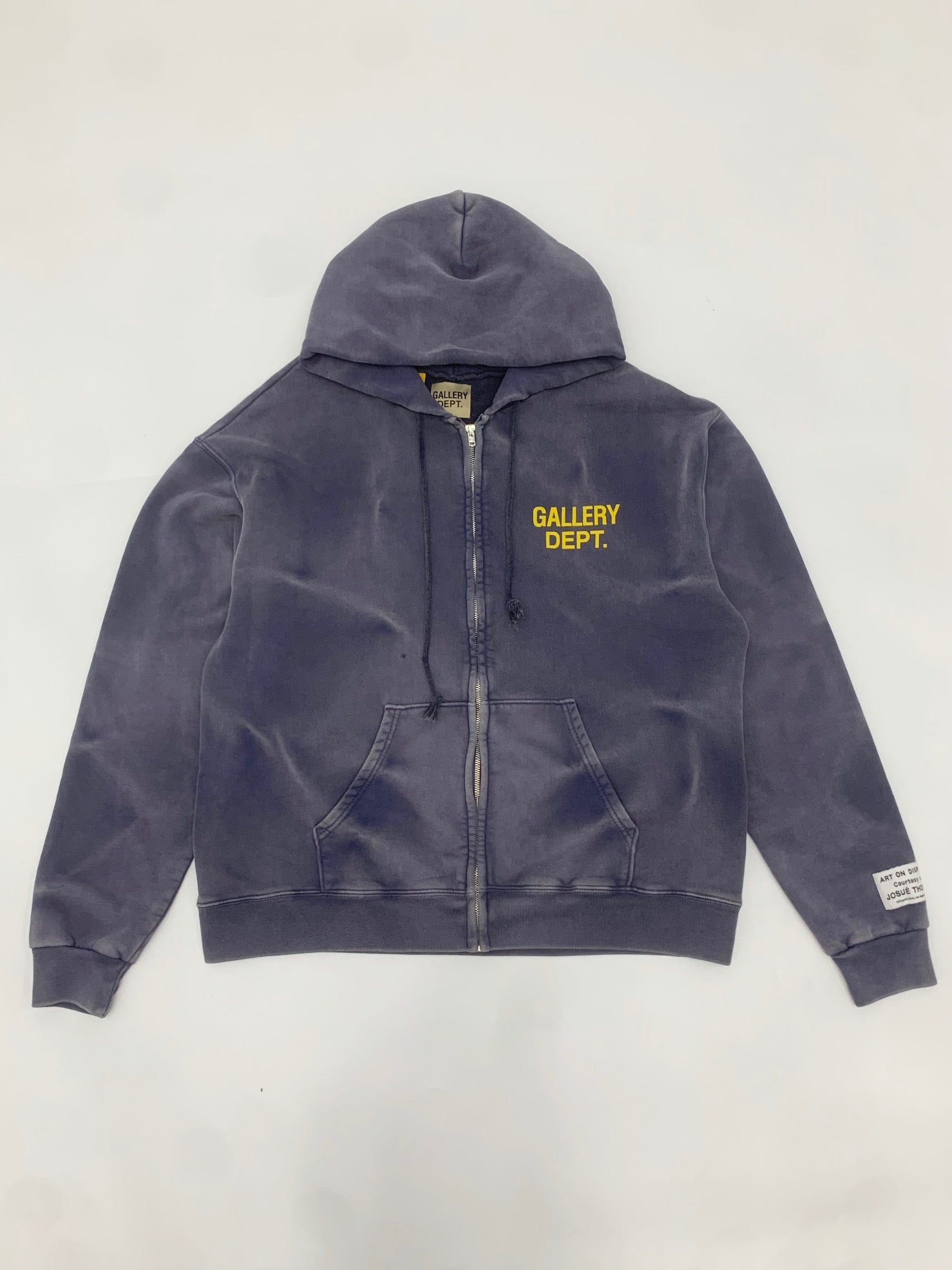 Blaue Jacke