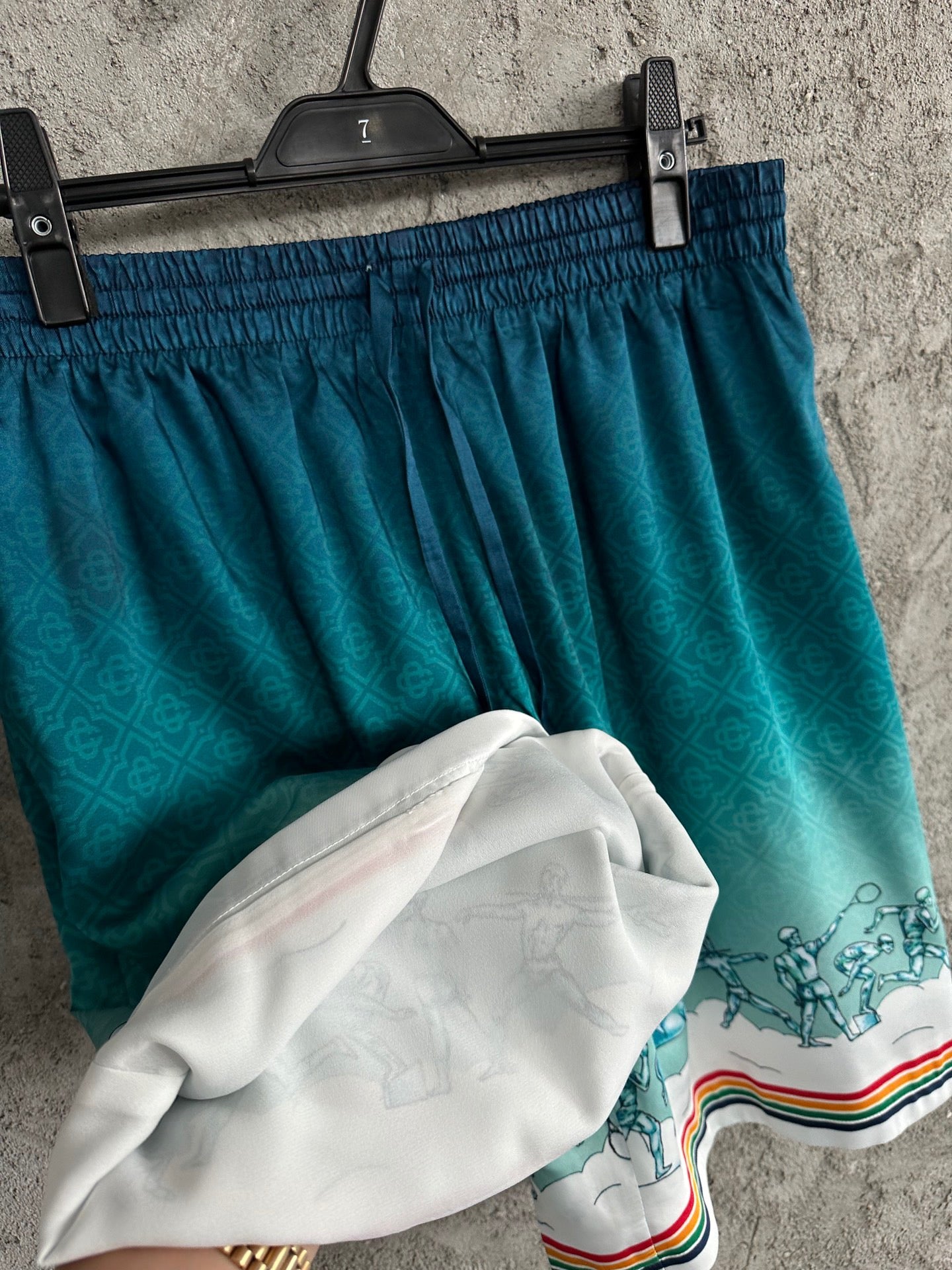 Mehrfarbige Shorts