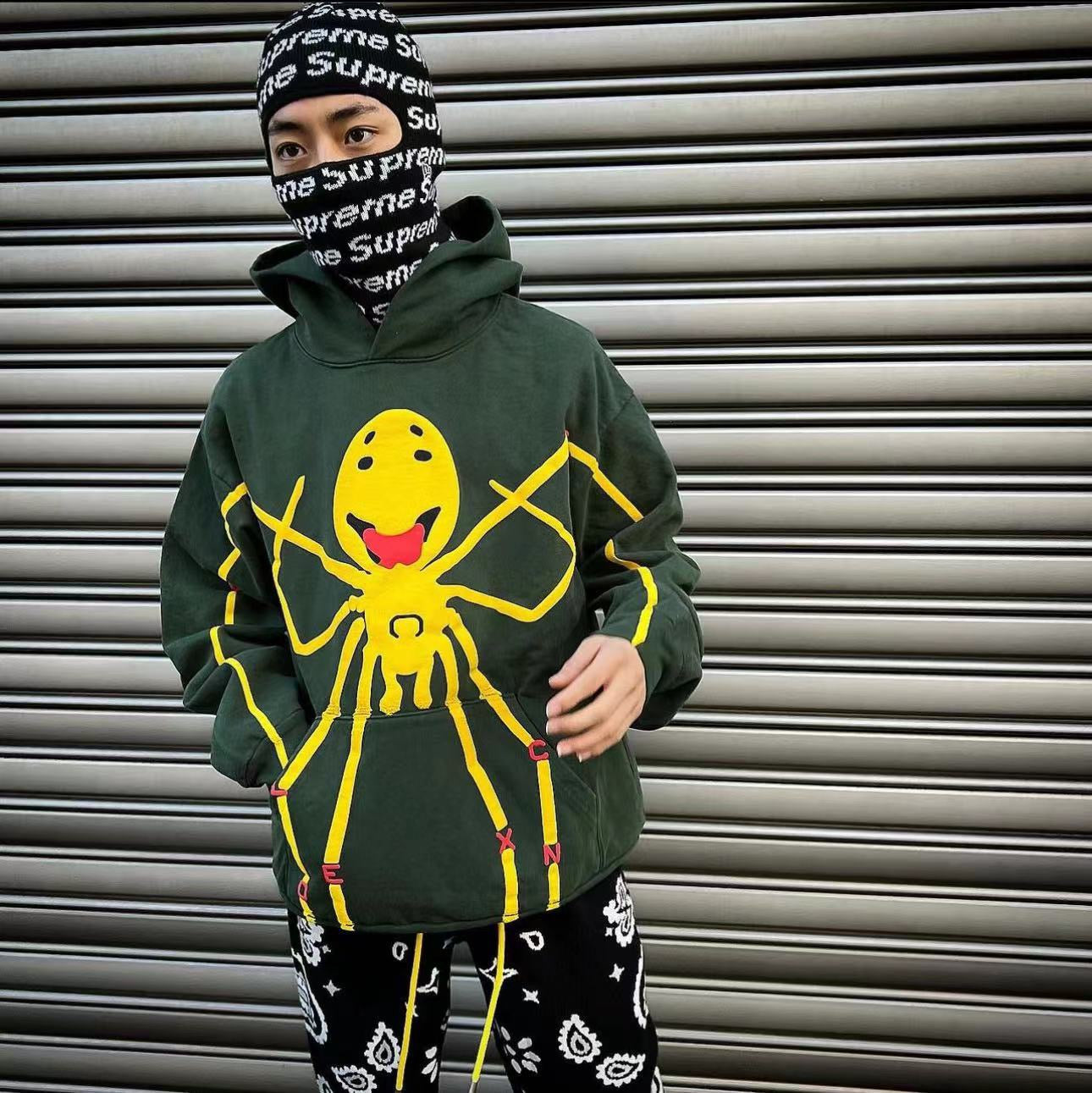 Grüner Hoodie