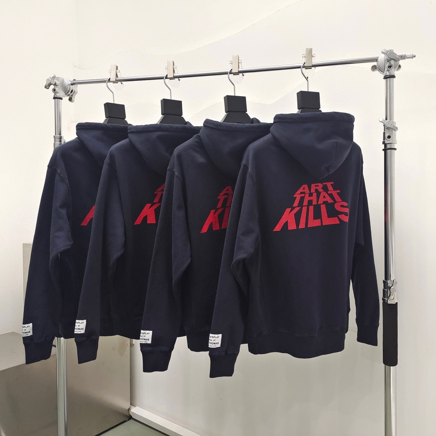 Blauer Hoodie