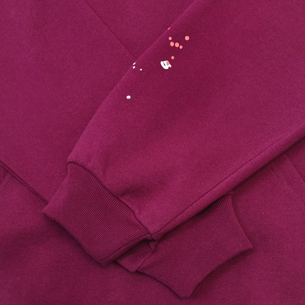 Rosaroter Hoodie