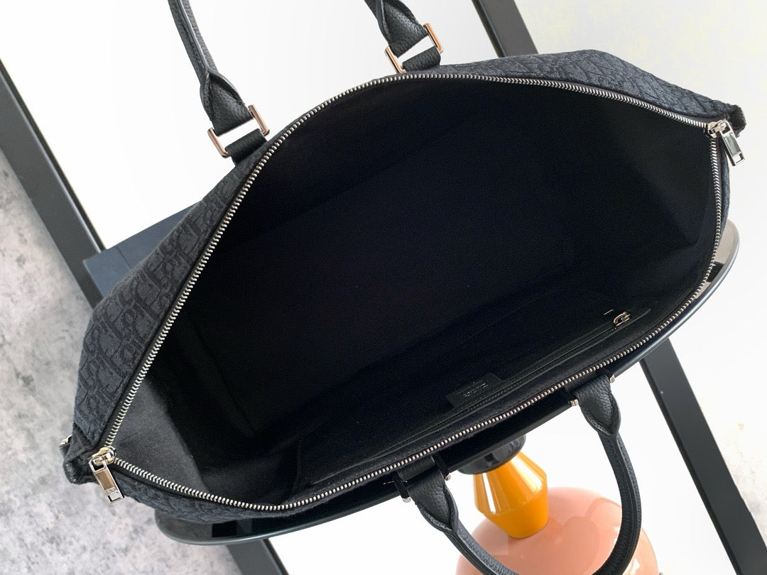 Apricot and Black Bag - FashionHype.xyz