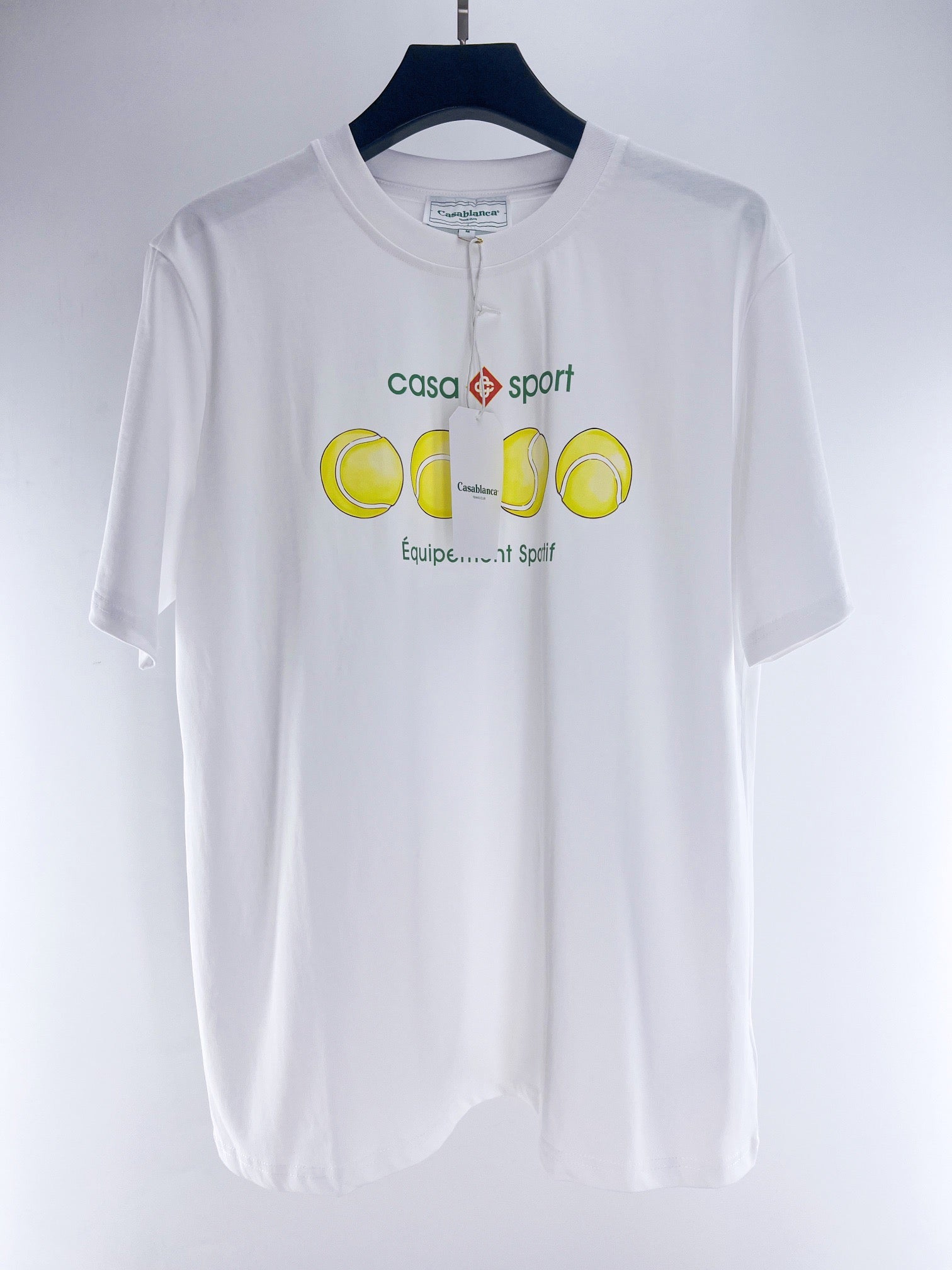 Blau-weißes T-Shirt