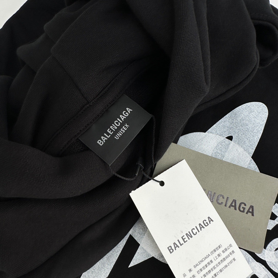 Dunkelblauer Hoodie