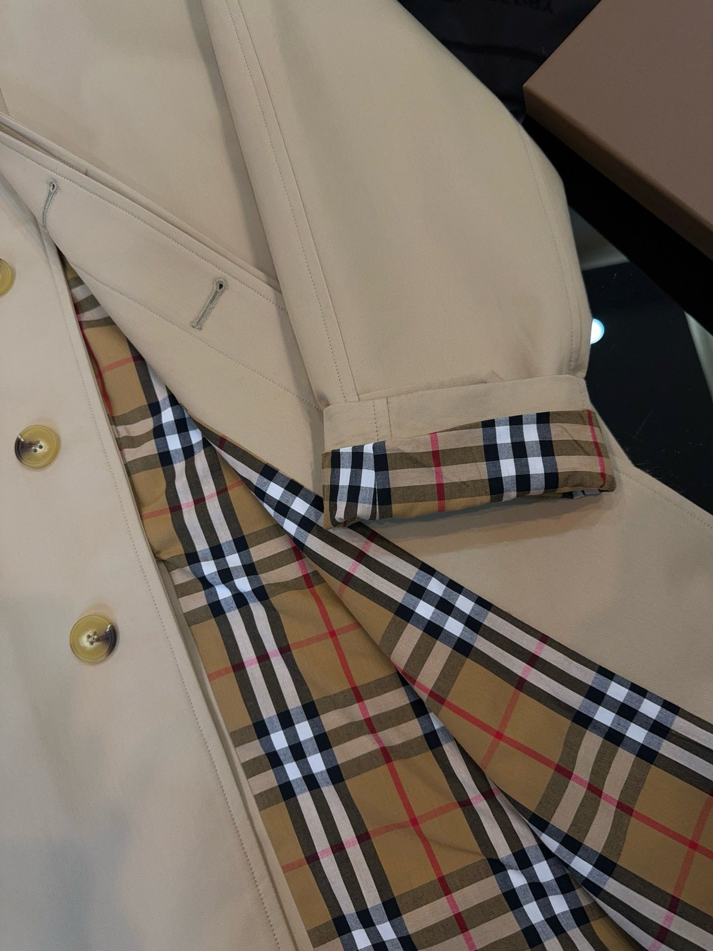 Mehrfarbige Jacke