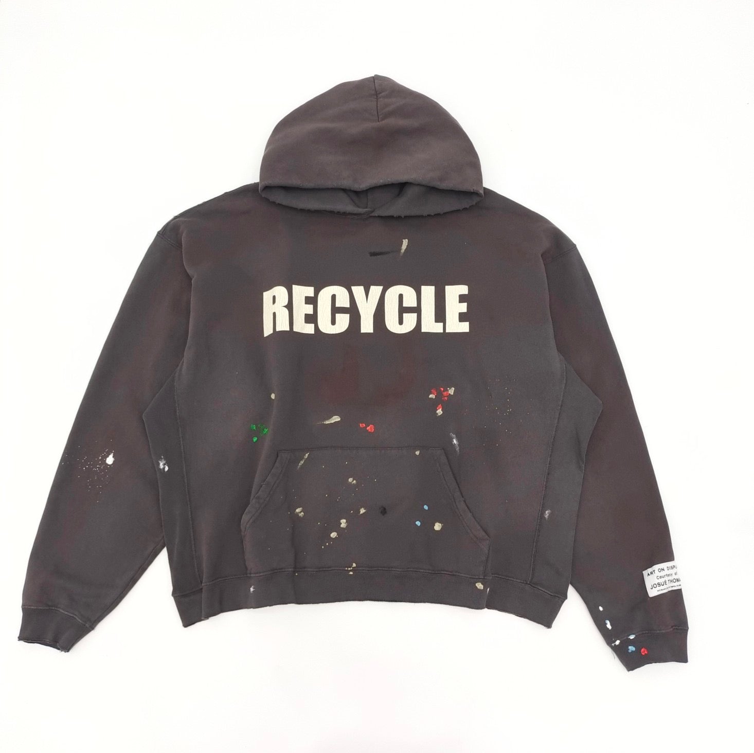 Schwarzer Hoodie