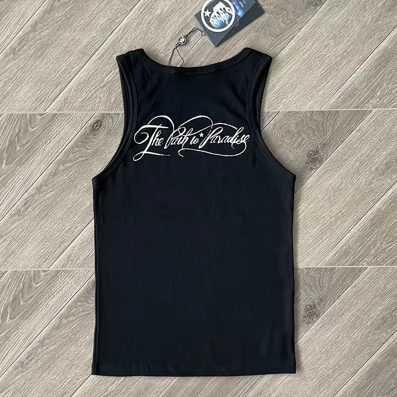 Black and White Vest - FashionHype.xyz