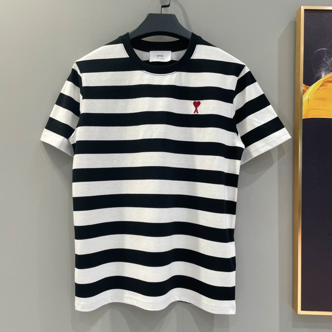 White black T-shirt - FashionHype.xyz