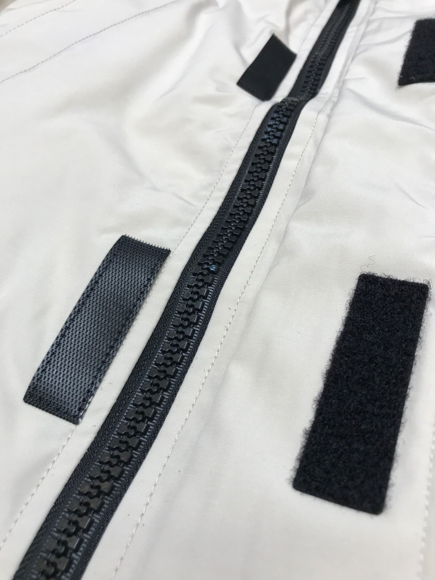 White,Grey,Blue and Black Jacket - FashionHype.xyz