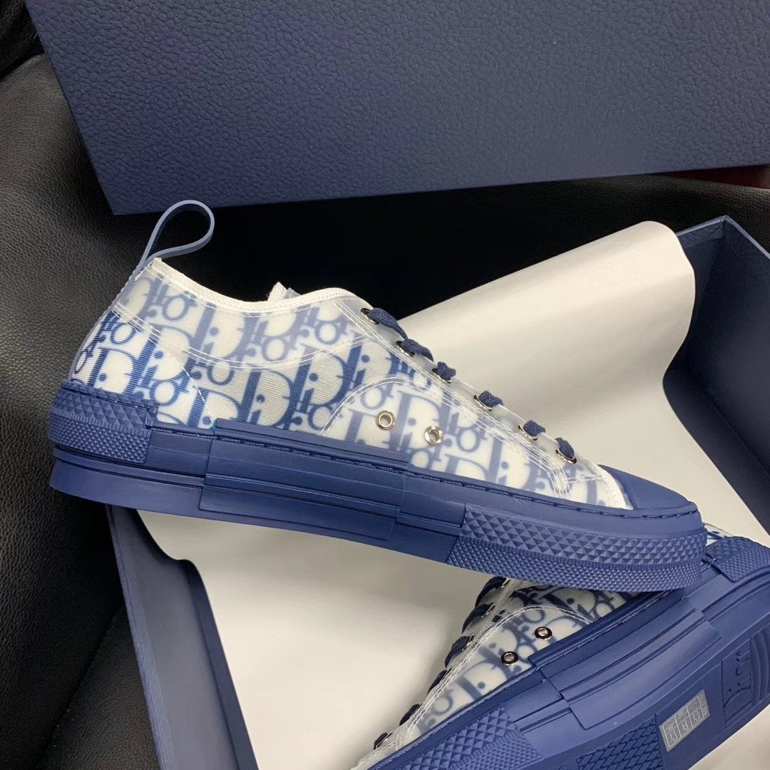 Zapatillas monograma azules - FashionHype.xyz
