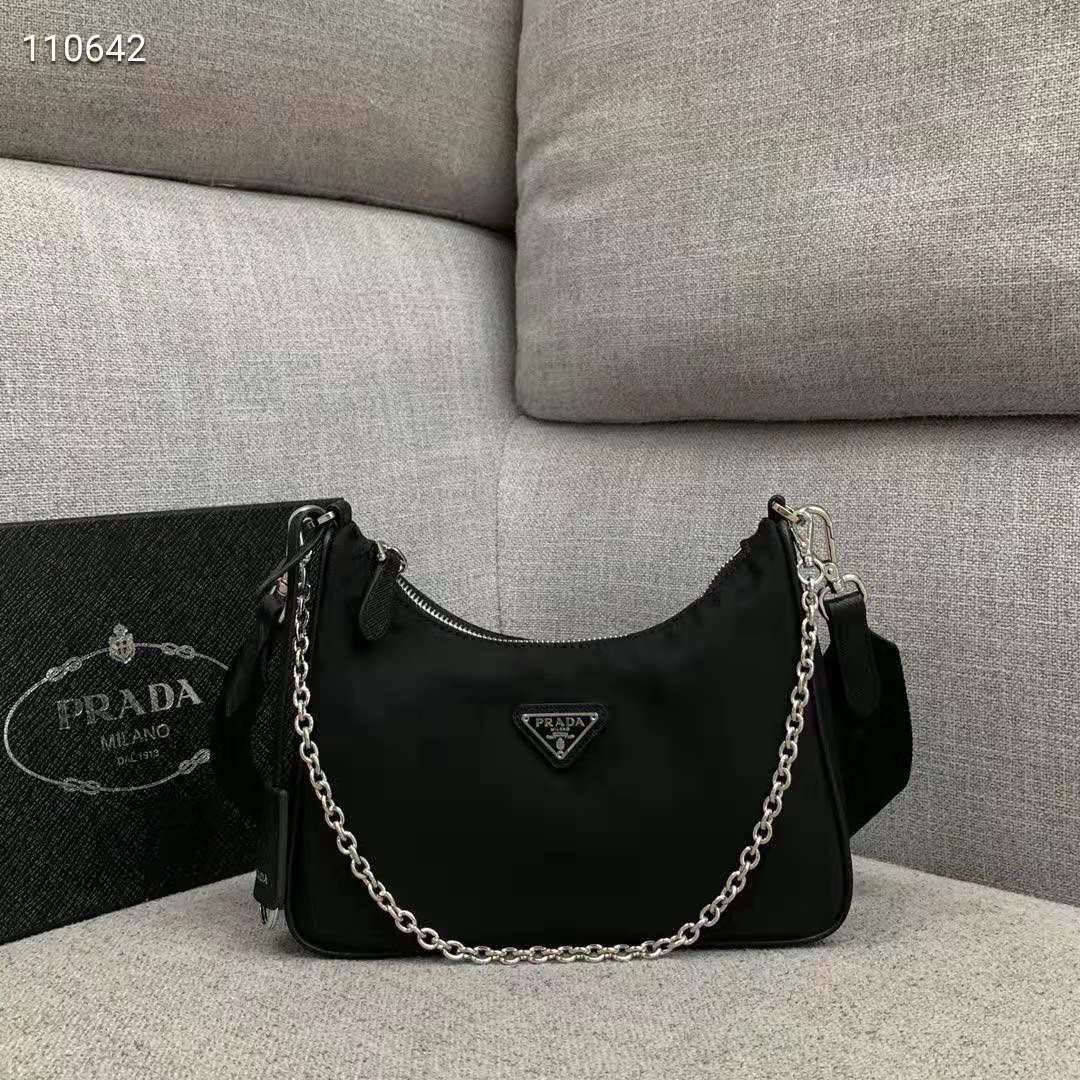 Bolso bandolera convertible negro - FashionHype.xyz