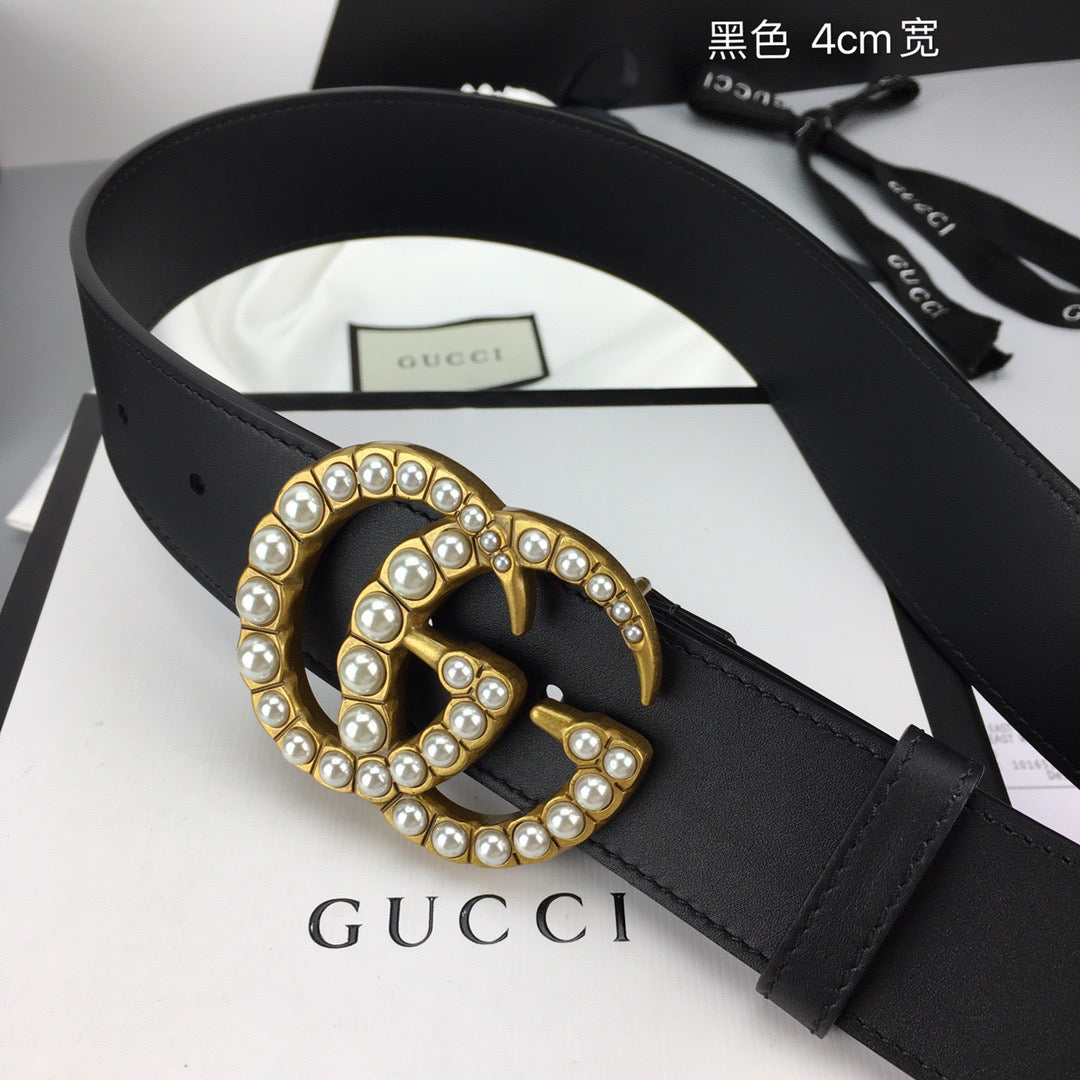 White and Black Belts - FashionHype.xyz