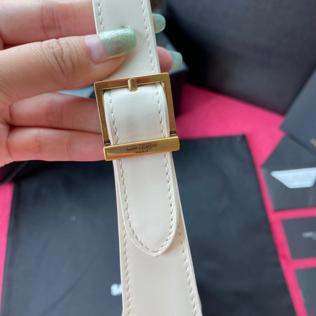 Sage, Off White and Black Bags