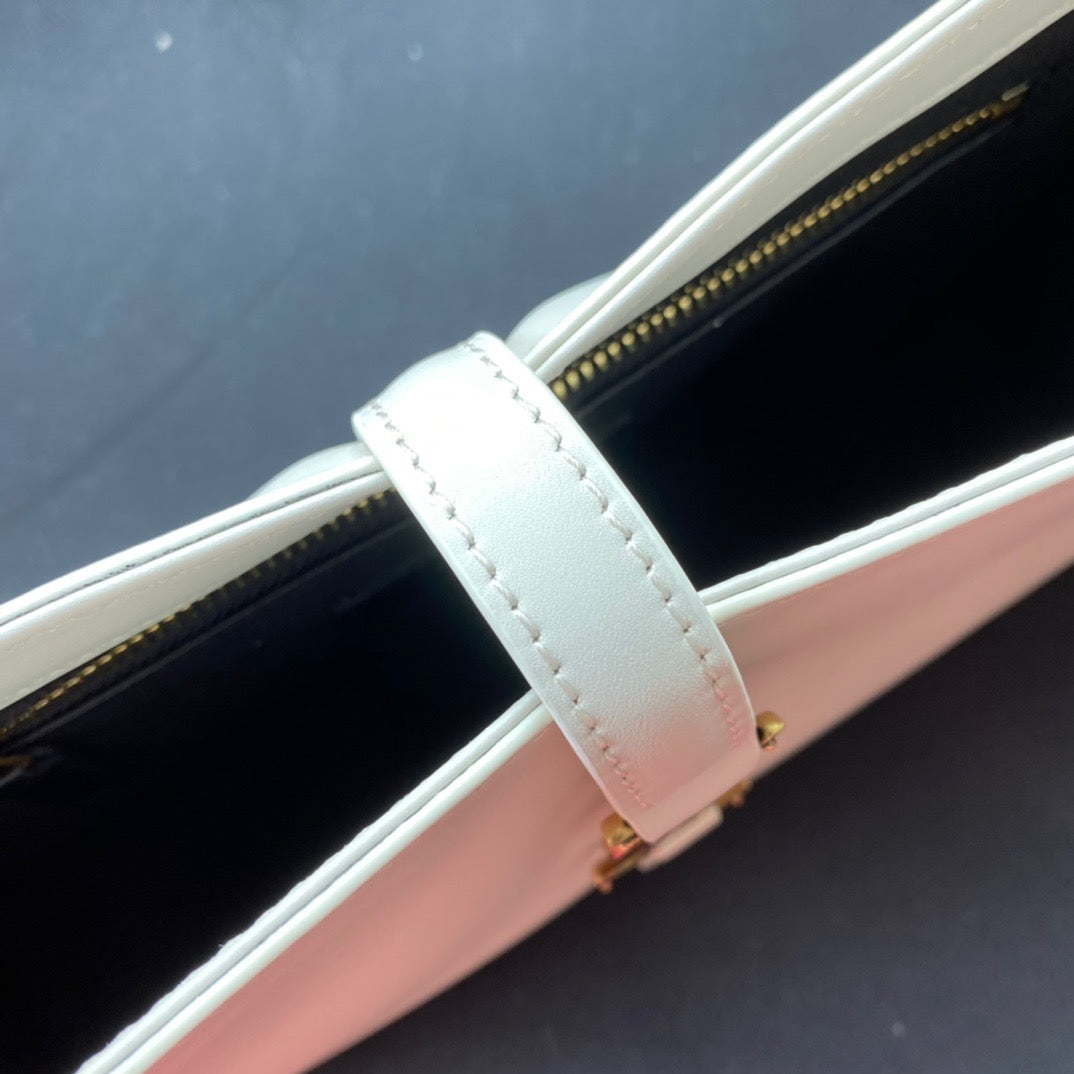 Sage, Off White and Black Bags