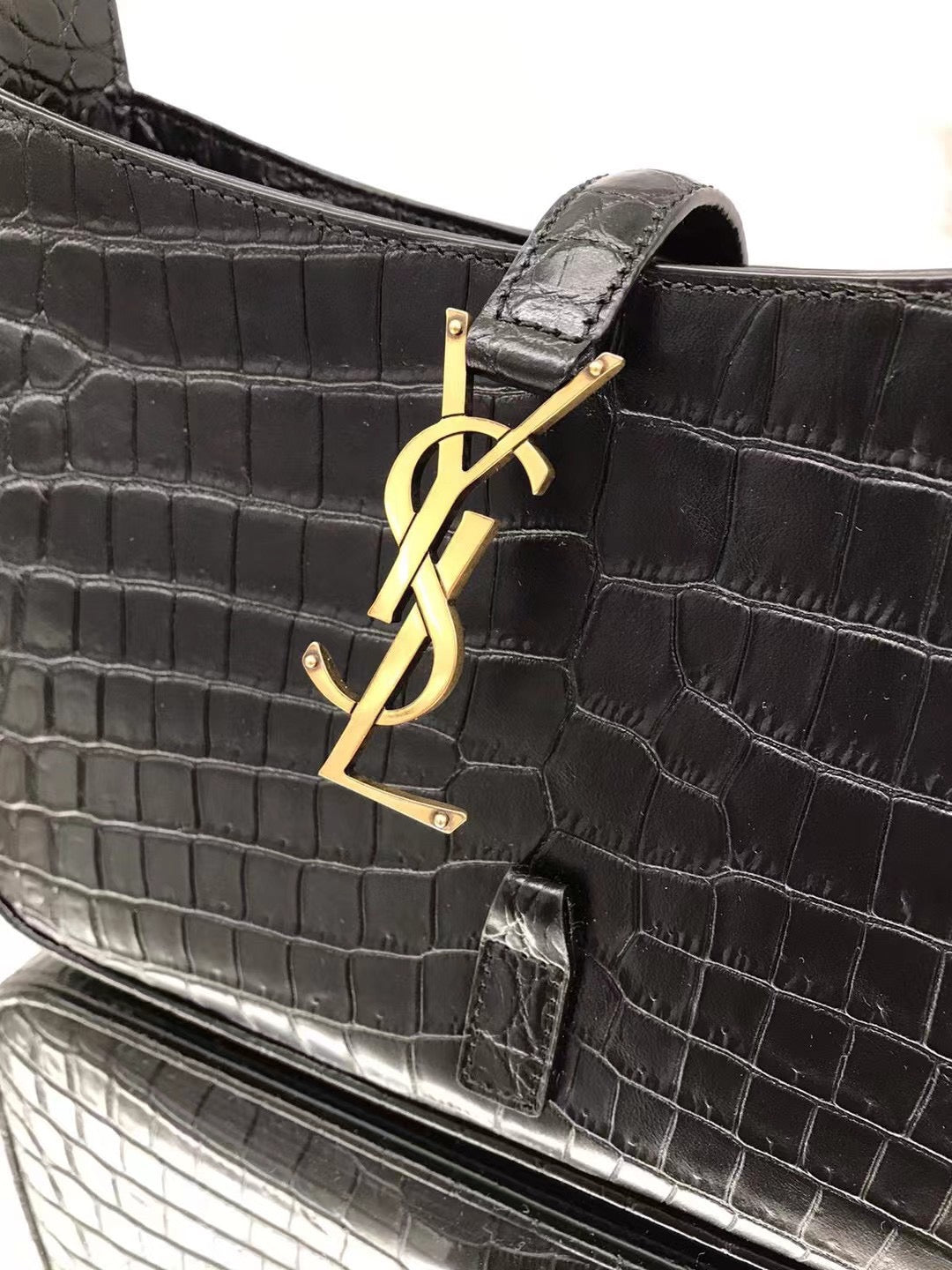 Sage, Off White and Black Bags