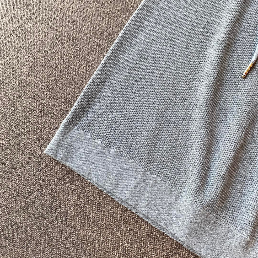 Grey, Blue Shorts - FashionHype.xyz