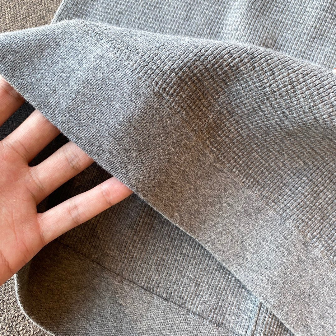 Grey, Blue Shorts - FashionHype.xyz