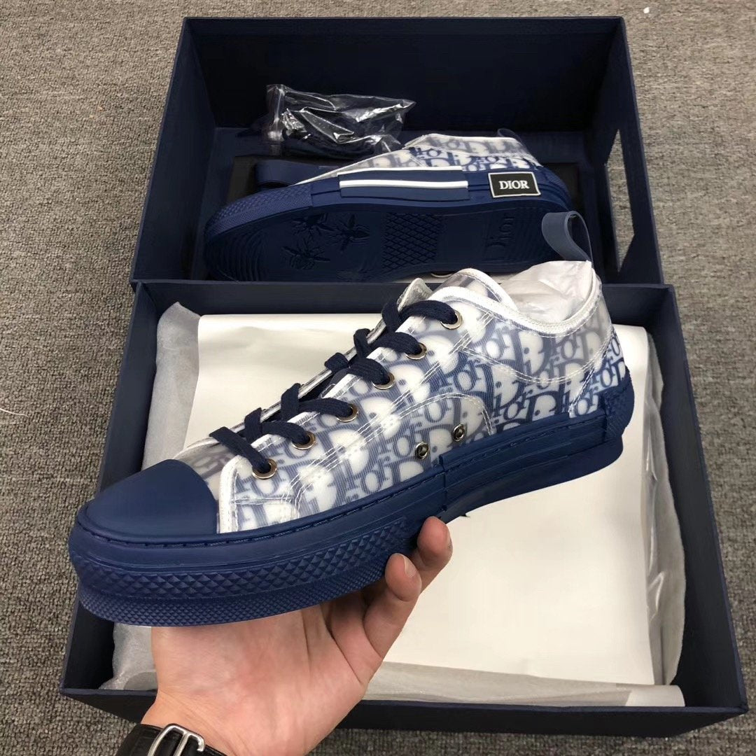 Zapatillas monograma azules - FashionHype.xyz