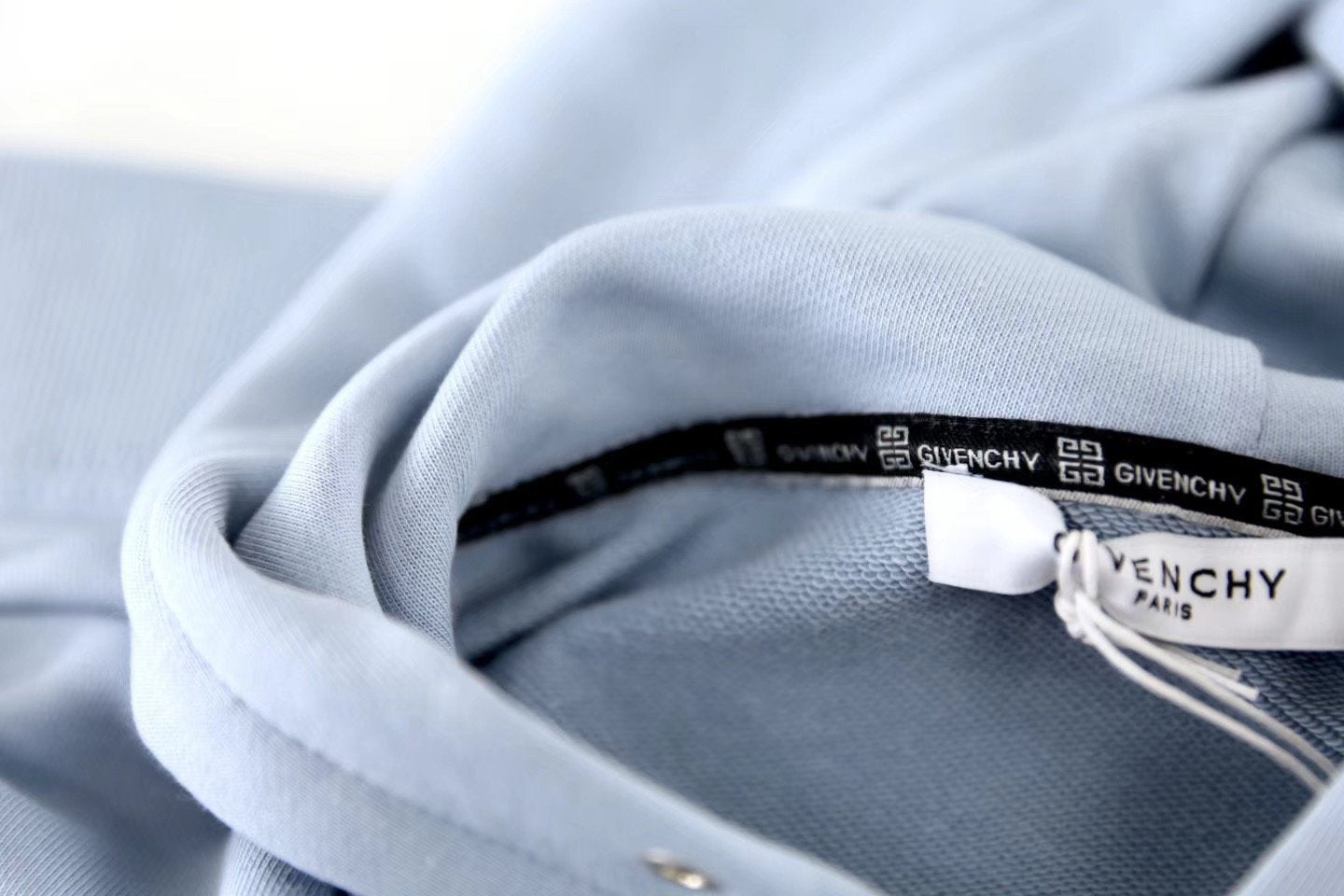 Sudadera con capucha azul - FashionHype.xyz