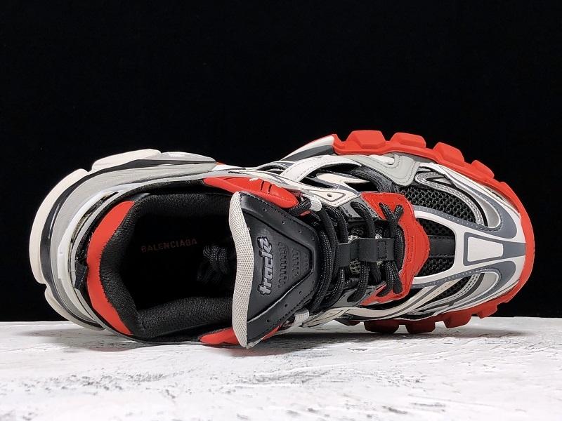 Zapatillas deportivas grises/rojas - FashionHype.xyz