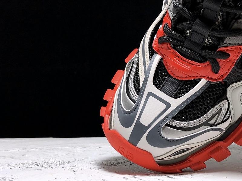Zapatillas deportivas grises/rojas - FashionHype.xyz