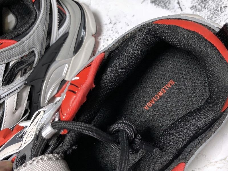 Zapatillas deportivas grises/rojas - FashionHype.xyz