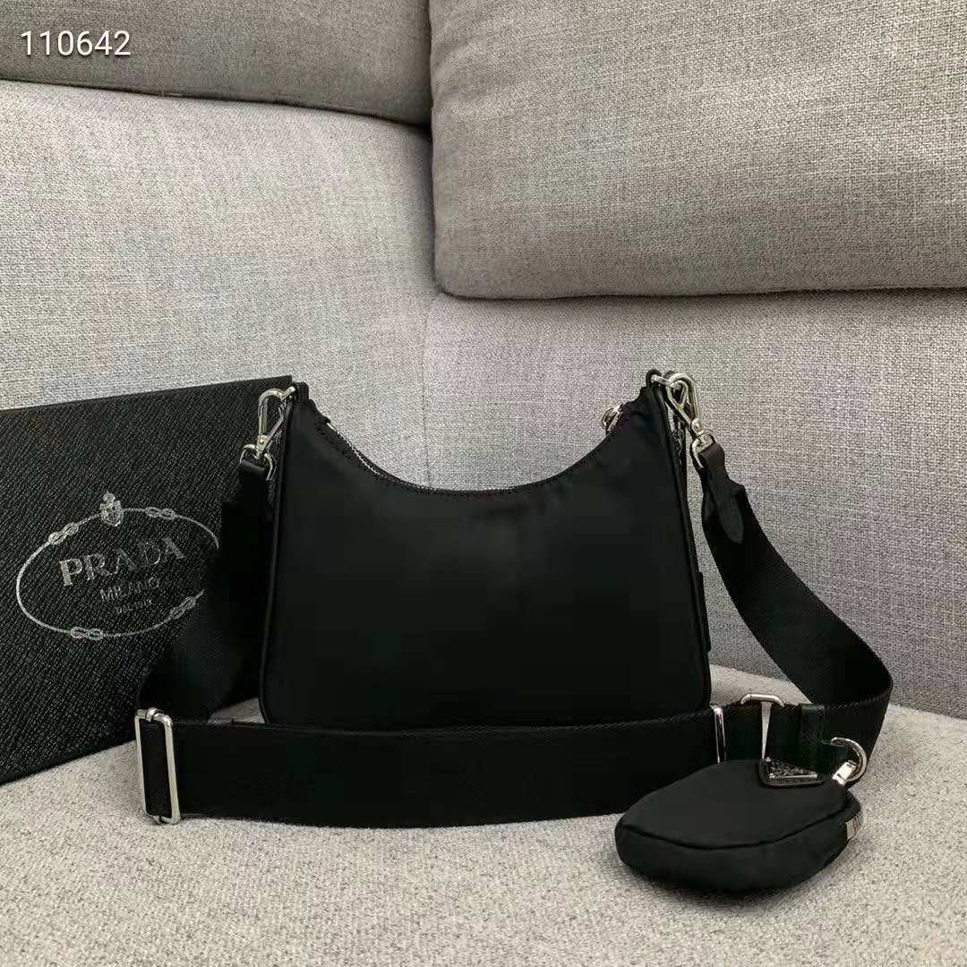Bolso bandolera convertible negro - FashionHype.xyz