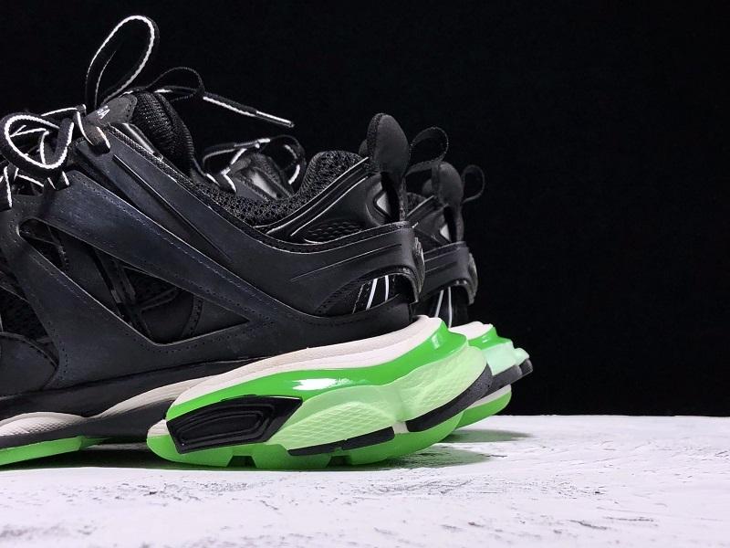 Zapatillas deportivas negro/verde - FashionHype.xyz