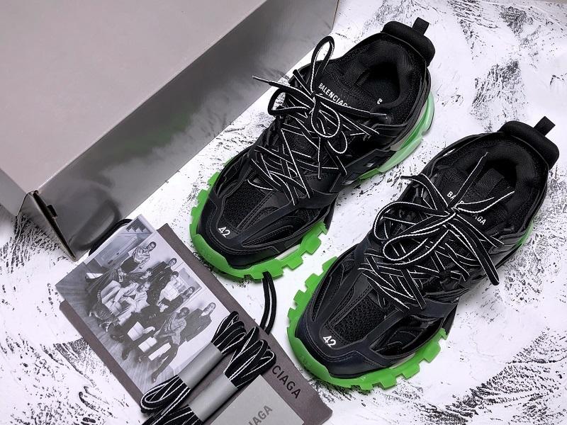 Zapatillas deportivas negro/verde - FashionHype.xyz