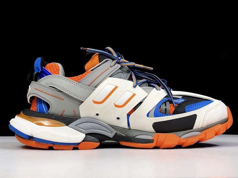 Zapatillas deportivas blanco/naranja/azul - FashionHype.xyz
